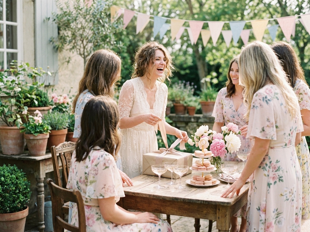 Bridal shower wedding moment